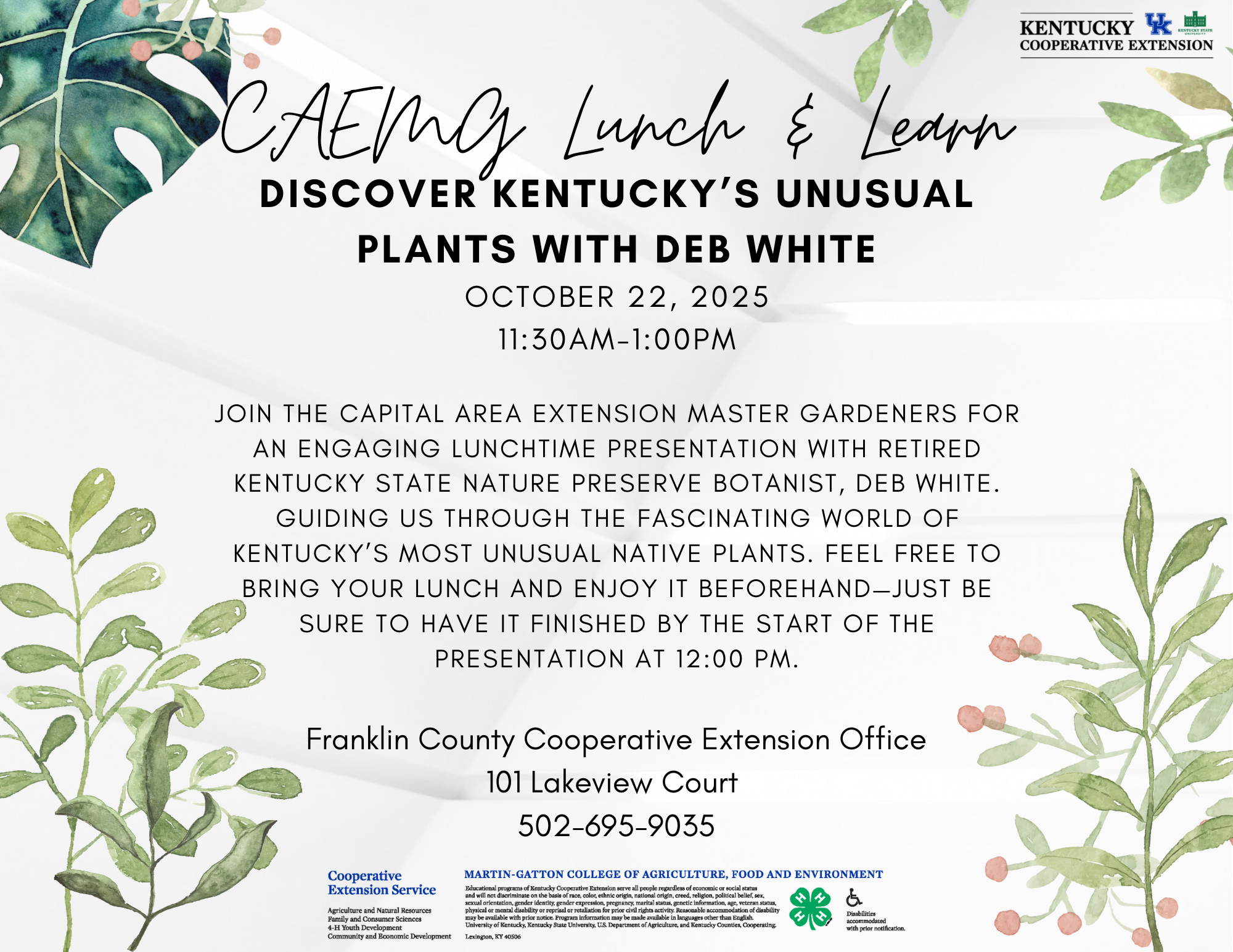 lunch and learn
